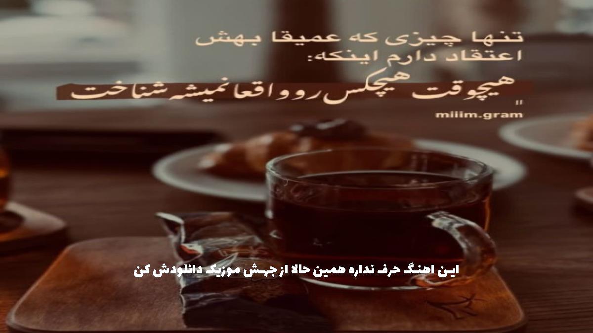 عکس آهنگ انگار دستام سرد سردن انگار چشمام شب تارن از سعید فلاح